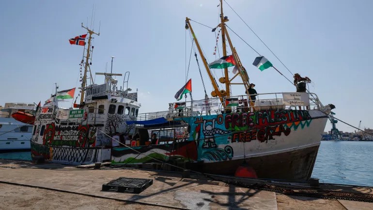 গাজার পথে আবারও ত্রাণবহর পাঠাচ্ছে ‘ফ্রিডম ফ্লোটিলা কোয়ালিশন’